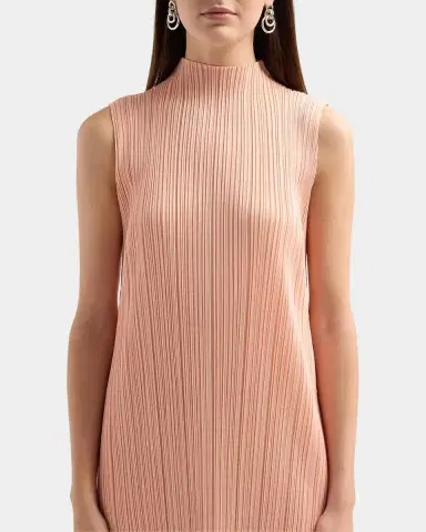 Issey Miyake Ribbed Midi Dress | Thumbnail 4 Issey Miyake Ribbed Midi Dress | Thumbnail 4