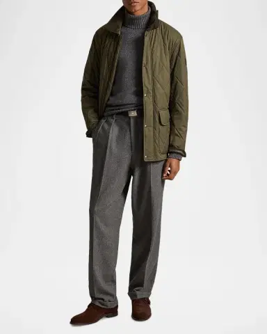 Polo Ralph Lauren Men's The Beaton Quilted Car Coat | Thumbnail 2 Polo Ralph Lauren Men's The Beaton Quilted Car Coat | Thumbnail 2