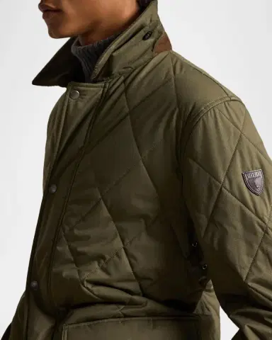 Polo Ralph Lauren Men's The Beaton Quilted Car Coat | Thumbnail 5 Polo Ralph Lauren Men's The Beaton Quilted Car Coat | Thumbnail 5