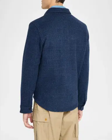 Polo Ralph Lauren Men's Brushed Double-Faced Wool Shirt Jacket | Thumbnail 3