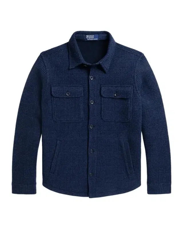 Polo Ralph Lauren Men's Brushed Double-Faced Wool Shirt Jacket