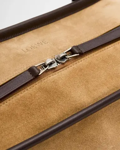 Loewe Men's Amazona 180 XL Suede Top Handle Bag | Thumbnail 6 Loewe Men's Amazona 180 XL Suede Top Handle Bag | Thumbnail 6