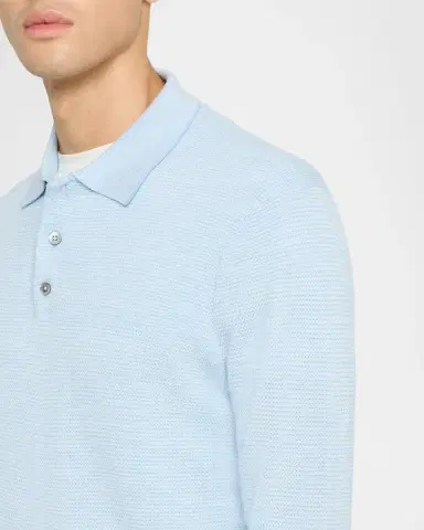 Polo Ralph Lauren Men's Striped Wool-Blend Polo Sweater | Thumbnail 5