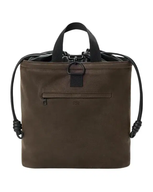 Loewe Men's Squad Nubuck & Leather Backpack