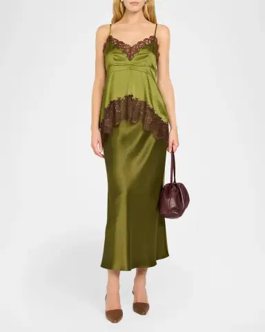 Staud Lina Silk Tank Top | Thumbnail 2