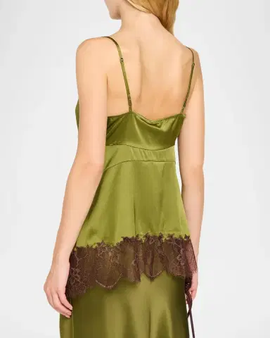 Staud Lina Silk Tank Top | Thumbnail 3