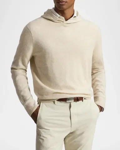 Polo Ralph Lauren Washable Cashmere Knit Hoodie | Thumbnail 4