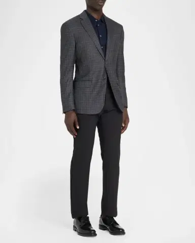 Emporio Armani Blur Box Checked Wool Sport Coat | Thumbnail 2