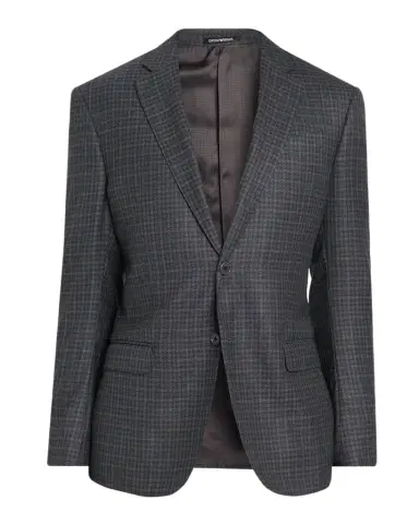 Emporio Armani Blur Box Checked Wool Sport Coat | Thumbnail 1