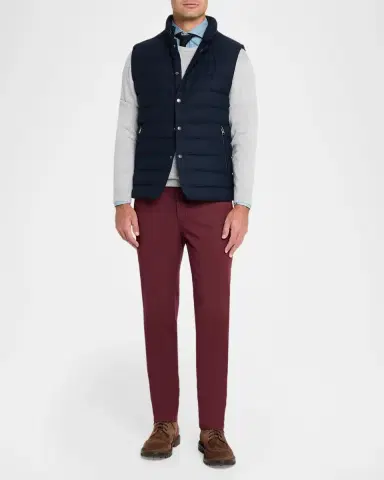 Polo Ralph Lauren Stanwood Wool-Blend Brushed Down Vest | Thumbnail 2 Polo Ralph Lauren Stanwood Wool-Blend Brushed Down Vest | Thumbnail 2
