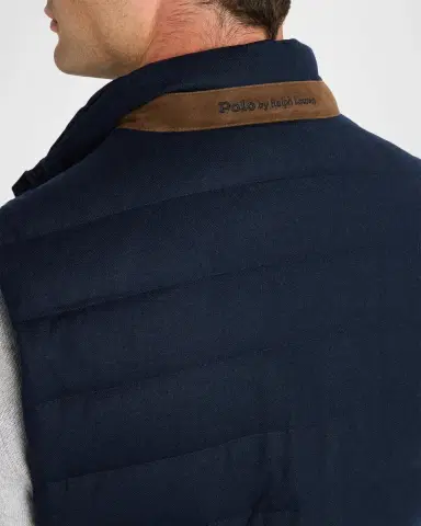 Polo Ralph Lauren Stanwood Wool-Blend Brushed Down Vest | Thumbnail 5 Polo Ralph Lauren Stanwood Wool-Blend Brushed Down Vest | Thumbnail 5