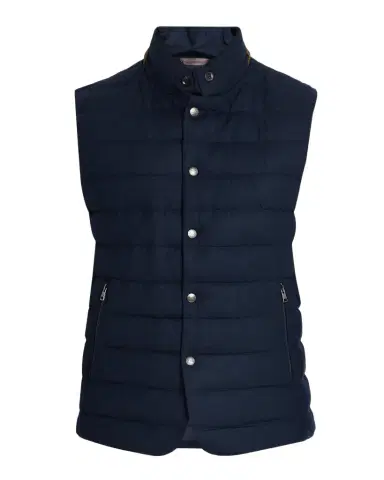 Polo Ralph Lauren Stanwood Wool-Blend Brushed Down Vest | Thumbnail 1 Polo Ralph Lauren Stanwood Wool-Blend Brushed Down Vest | Thumbnail 1