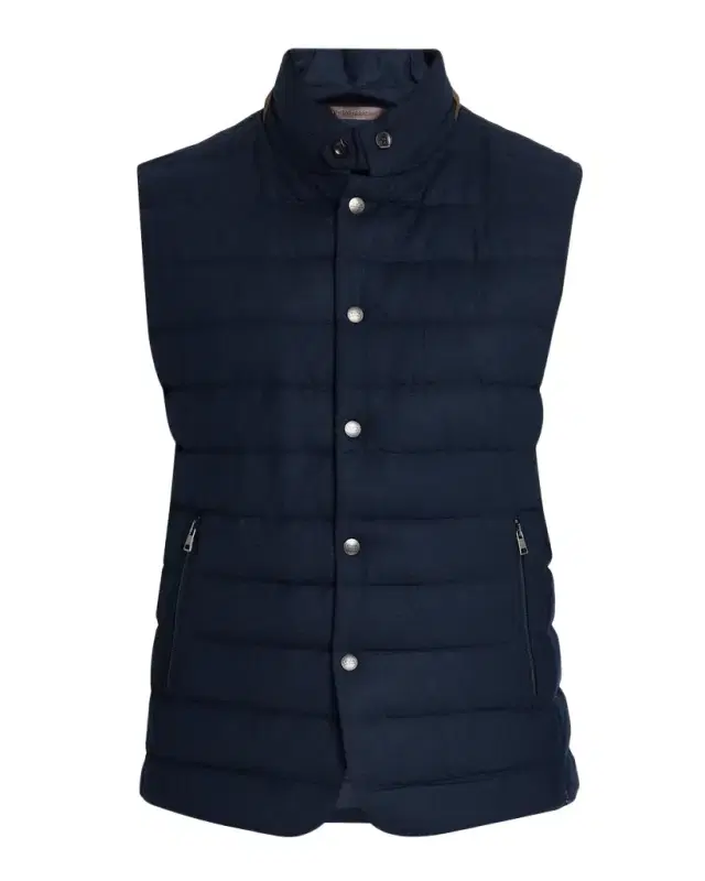 Polo Ralph Lauren Stanwood Wool-Blend Brushed Down Vest