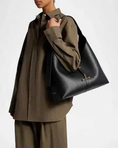 Strathberry Kite Toggle Fine Grain Leather Hobo Bag | Thumbnail 2 Strathberry Kite Toggle Fine Grain Leather Hobo Bag | Thumbnail 2