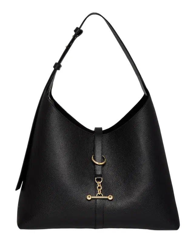 Strathberry Kite Toggle Fine Grain Leather Hobo Bag