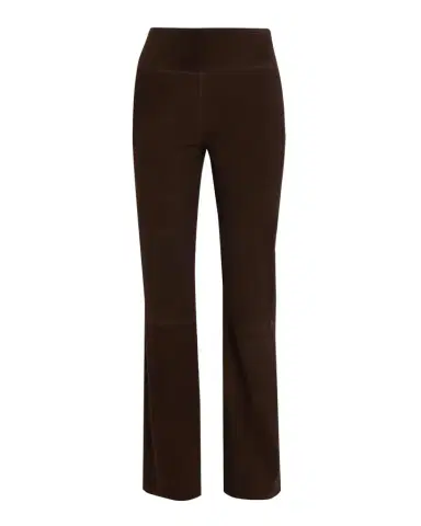Kobi Halperin Madi Straight-Leg Suede Pants | Thumbnail 1