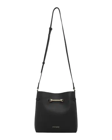 Strathberry Corda Small Leather Bucket Bag | Thumbnail 1 Strathberry Corda Small Leather Bucket Bag | Thumbnail 1