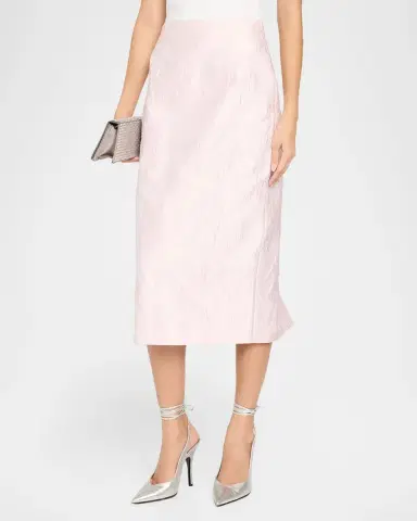 Aknvas Clarissa Brocade Midi Skirt | Thumbnail 4