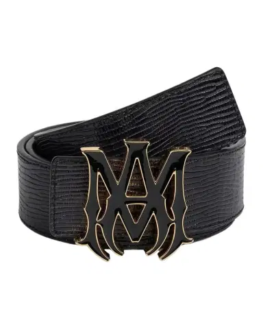 AMIRI Men's Lizard-Embossed Leather Belt | Thumbnail 1 AMIRI Men's Lizard-Embossed Leather Belt | Thumbnail 1