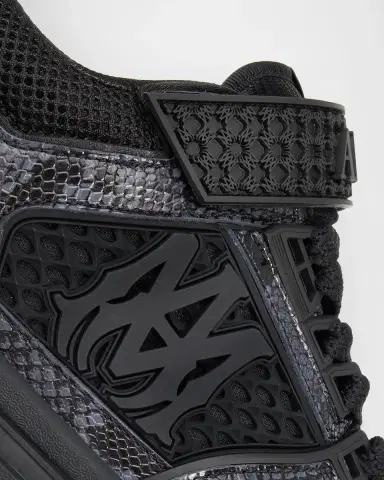 AMIRI Men's Skyline Snake-Effect Leather Sneakers | Thumbnail 3 AMIRI Men's Skyline Snake-Effect Leather Sneakers | Thumbnail 3