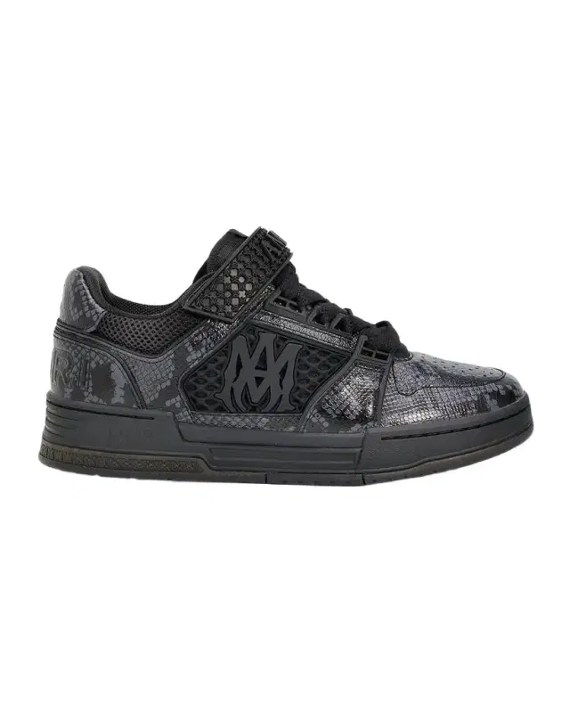 AMIRI Men's Skyline Snake-Effect Leather Sneakers