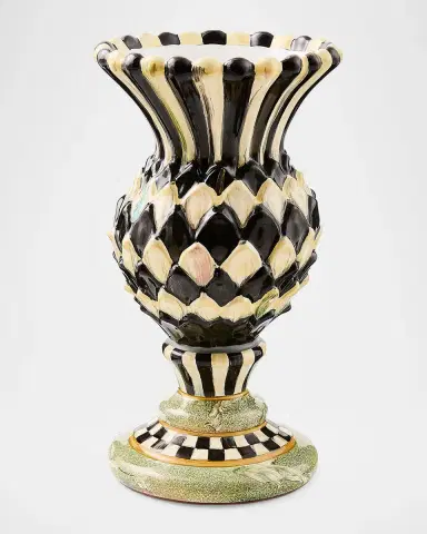MacKenzie-Childs Cheltenham Thistle Ceramic Urn | Thumbnail 2