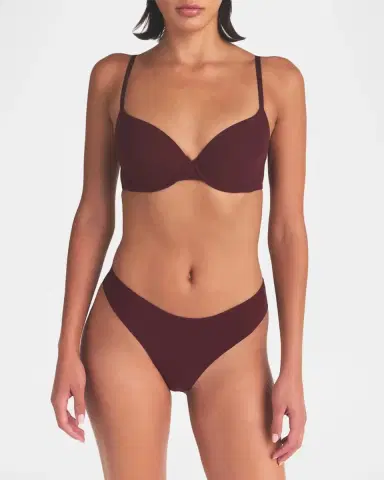 Skims Fits Everybody High-Cut Thong | Thumbnail 4
