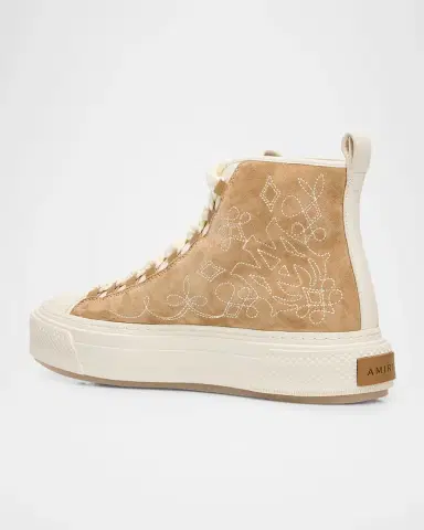 AMIRI Men's Leather Western MA Court Sneakers | Thumbnail 2 AMIRI Men's Leather Western MA Court Sneakers | Thumbnail 2