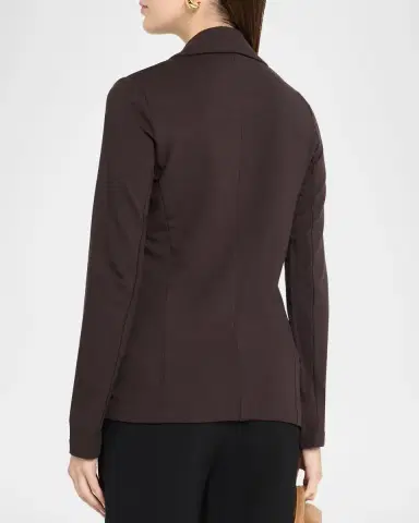 MAJESTIC FILATURES French Terry Single-Button Blazer | Thumbnail 3