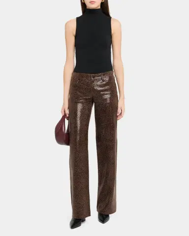 Frame The Suede Gray Pants | Thumbnail 2 Frame The Suede Gray Pants | Thumbnail 2