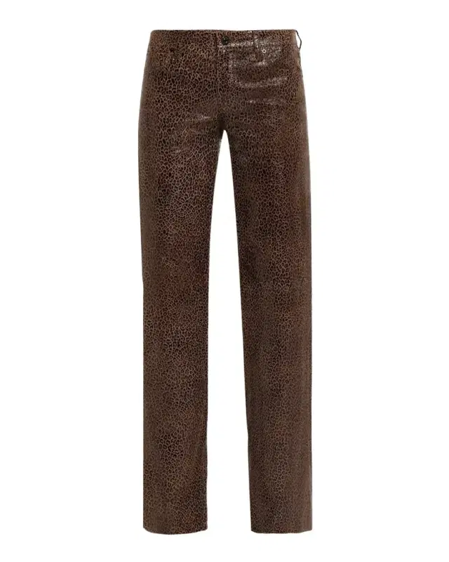 Frame The Suede Gray Pants