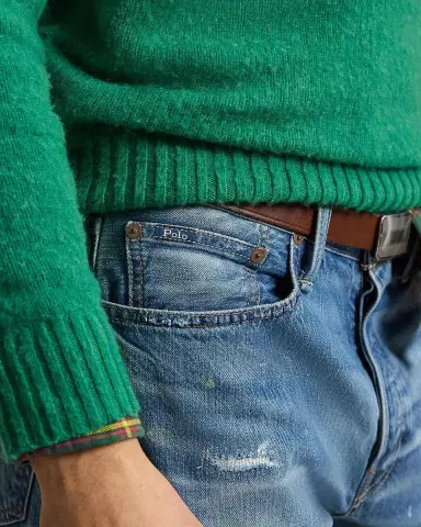 Polo Ralph Lauren Men's Vintage Classic Distressed Jean | Thumbnail 5