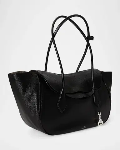 Polo Ralph Lauren Grain Leather Shoulder Bag | Thumbnail 3 Polo Ralph Lauren Grain Leather Shoulder Bag | Thumbnail 3