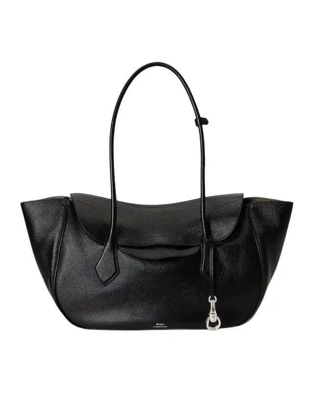 Polo Ralph Lauren Grain Leather Shoulder Bag