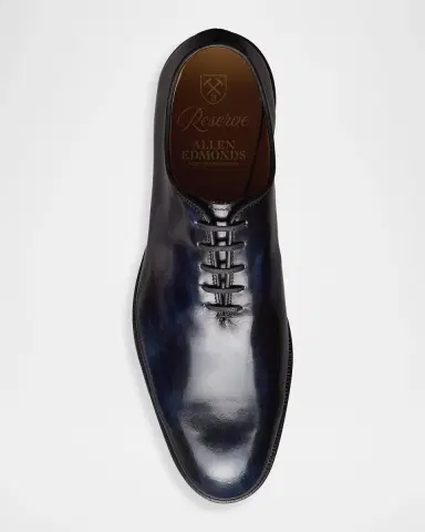 Allen Edmonds Men's Morrison Whole-Cut Patina Leather Oxford Dress Shoes | Thumbnail 3 Allen Edmonds Men's Morrison Whole-Cut Patina Leather Oxford Dress Shoes | Thumbnail 3