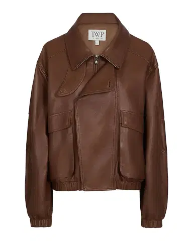 TWP Hunter Leather Jacket | Thumbnail 1