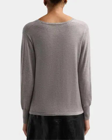 Kobi Halperin Vinny V-Neck Shimmer Knit Sweater | Thumbnail 3