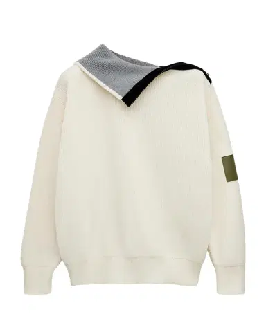 Loewe Cotton Zip-Front Sweater | Thumbnail 1 Loewe Cotton Zip-Front Sweater | Thumbnail 1