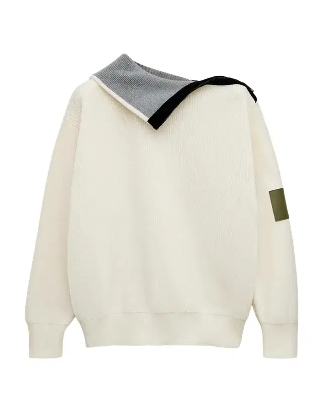 Loewe Cotton Zip-Front Sweater