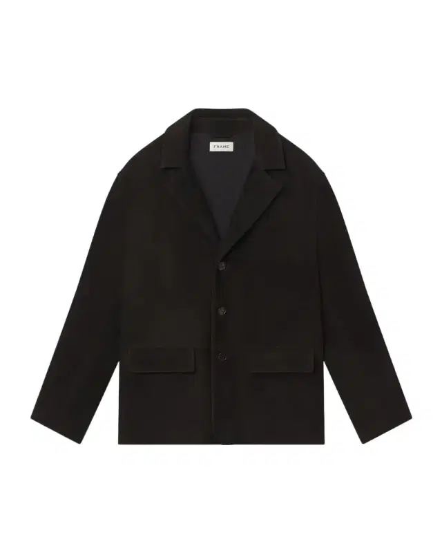 Frame Men's Suede Single-Breasted Blazer