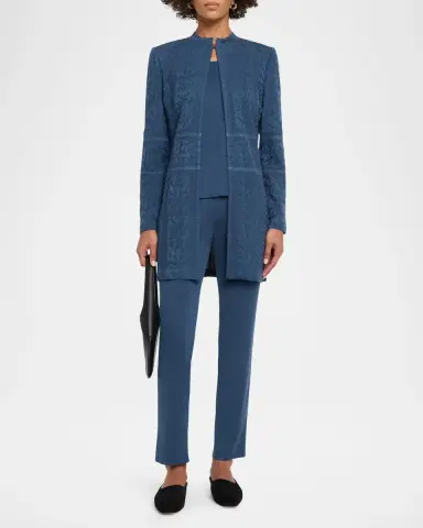 Misook Nancy Mylana Knit Slim-Leg Pants | Thumbnail 2 Misook Nancy Mylana Knit Slim-Leg Pants | Thumbnail 2
