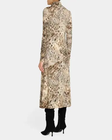 Ramy Brook Valerie Python Print Midi Dress | Thumbnail 3 Ramy Brook Valerie Python Print Midi Dress | Thumbnail 3
