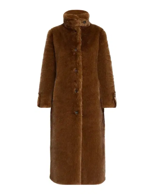 Milly Gia Faux Fur Coat