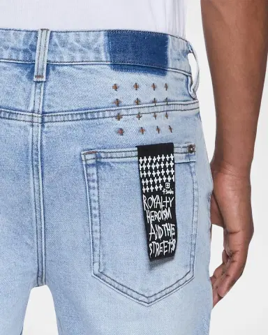 Ksubi Men's Van Winkle Kristal Logo Skinny Jeans | Thumbnail 5 Ksubi Men's Van Winkle Kristal Logo Skinny Jeans | Thumbnail 5