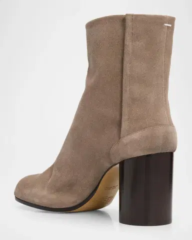 Maison Margiela 80mm Tabi Suede Ankle Boots | Thumbnail 2