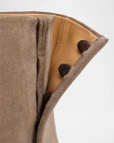 Maison Margiela 80mm Tabi Suede Ankle Boots | Thumbnail 3