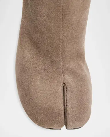 Maison Margiela 80mm Tabi Suede Ankle Boots | Thumbnail 4