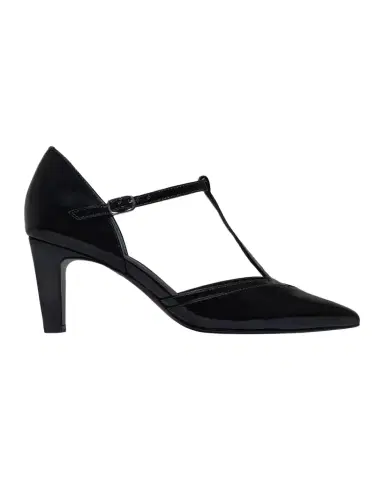 Bernardo 70mm Gianna Leather T-Strap Pumps | Thumbnail 1