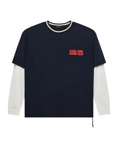 Ksubi Men's Layered Cotton Long Sleeve T-Shirt | Thumbnail 1 Ksubi Men's Layered Cotton Long Sleeve T-Shirt | Thumbnail 1