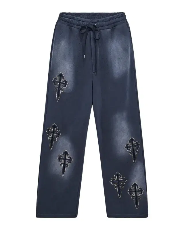 Ksubi Kaliba Cotton Wide-Leg Track Pants